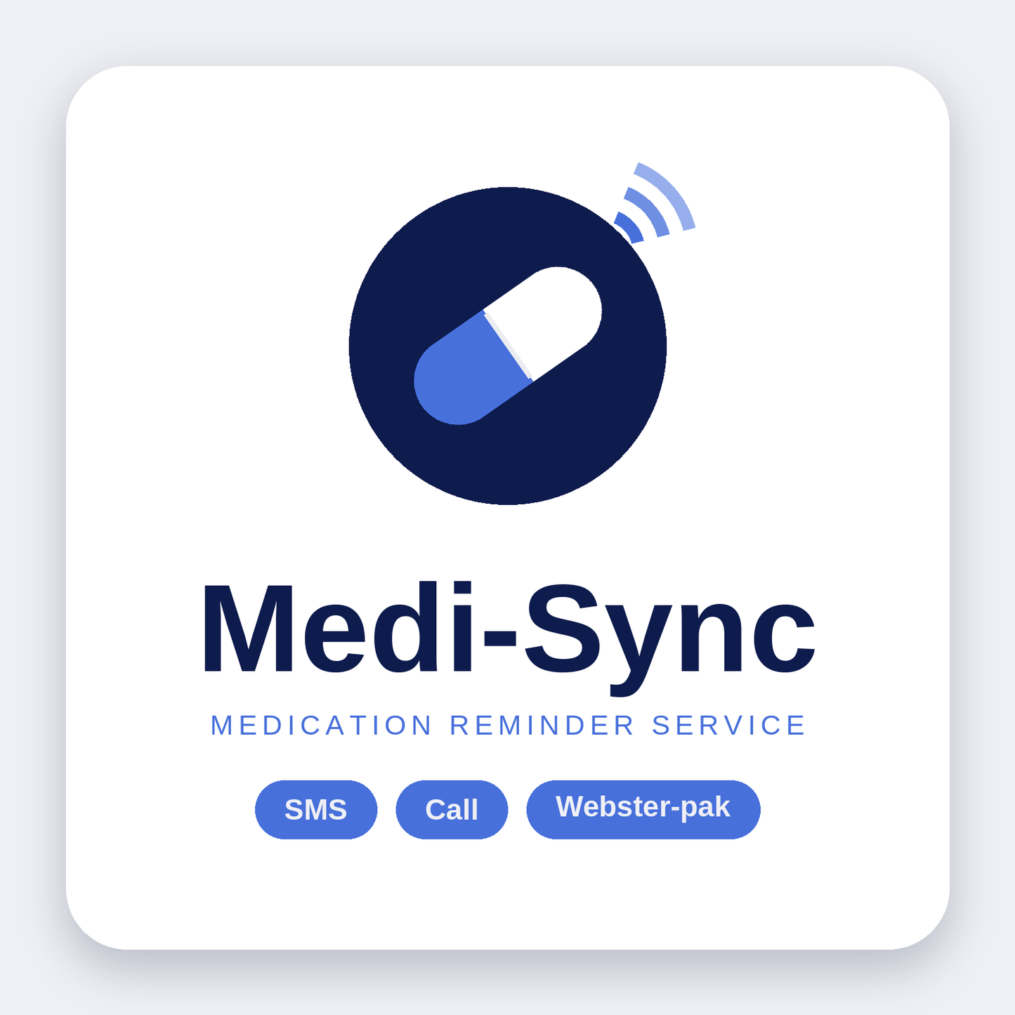 Medication Reminder Service — Medi-Sync