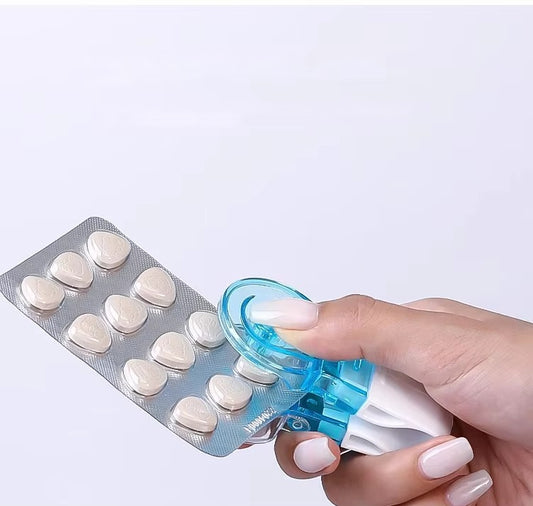 One-Press Pill Remover & Blister Pack Opener Tool